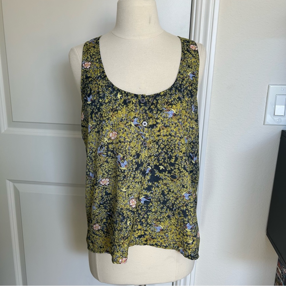 Collective Concepts Racerback Lace Detail Tank Top
